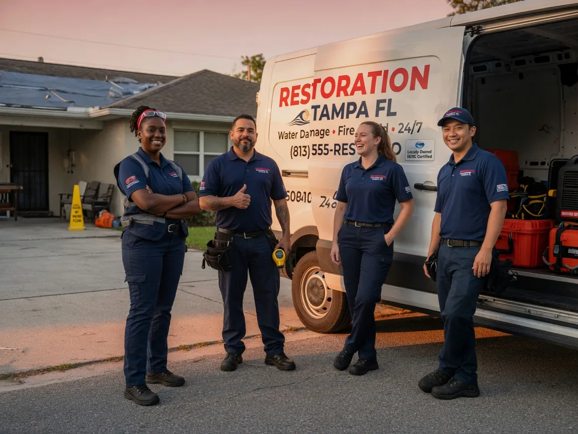 Water Damage Restoration company in Eau Galle, WI
